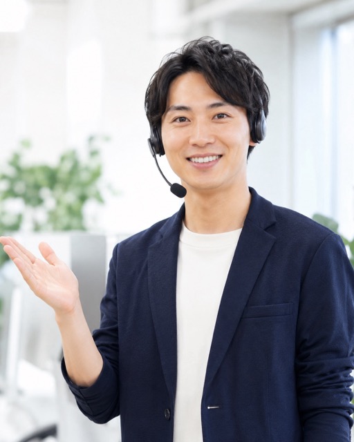 店舗ITトラブルの相談を受けるサポート担当者
